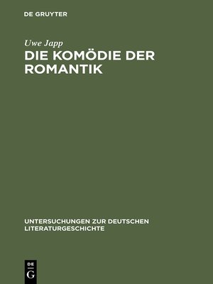 cover image of Die Komödie der Romantik